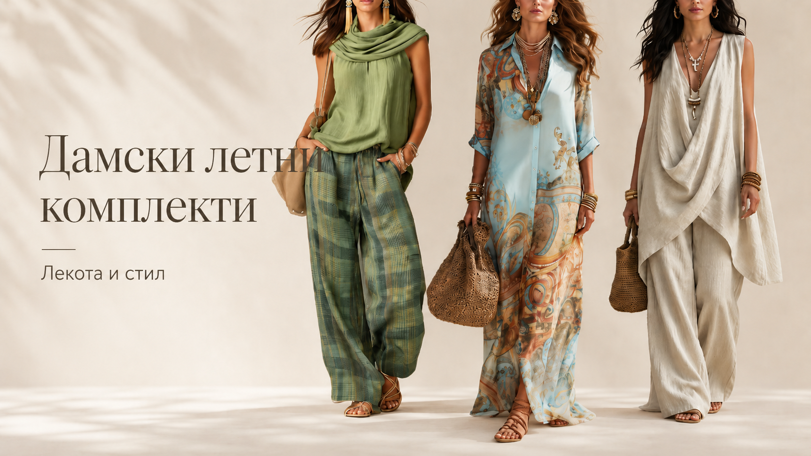 ДАМСКИ ЛЕТНИ КОМПЛЕКТИ